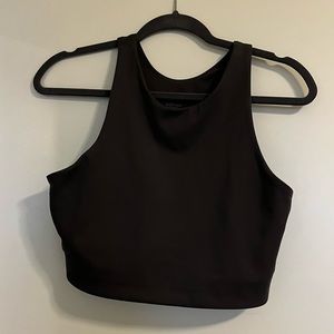 Dark Gray Girlfriend Collective Sports Bra Dylan